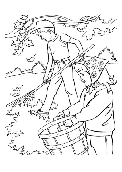 Раскраска субботник