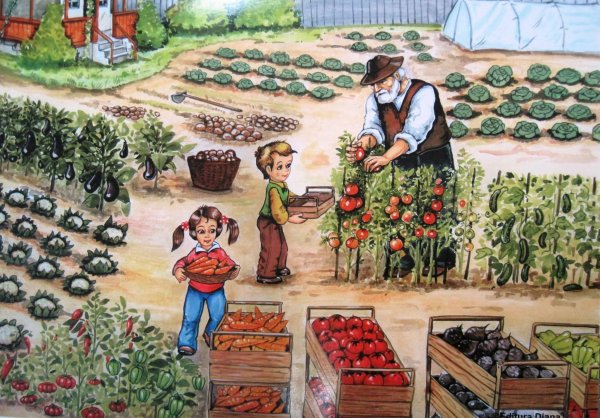 Картина в Колхозном саду