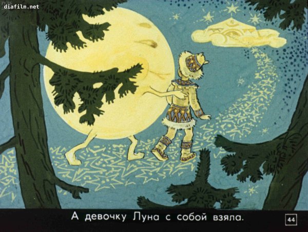 Луна детские сказка