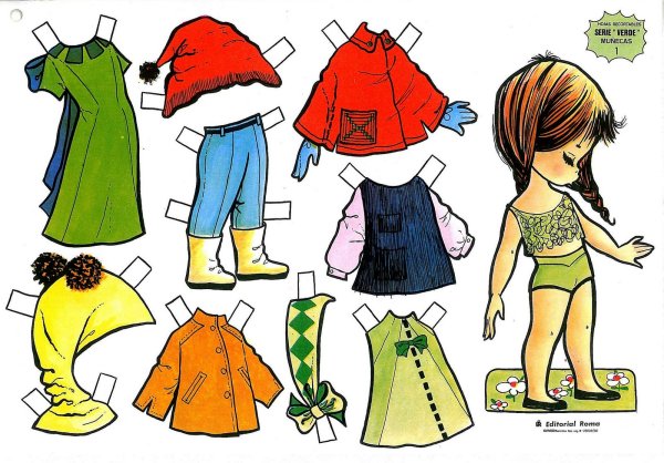 Наряди куклу по сезону