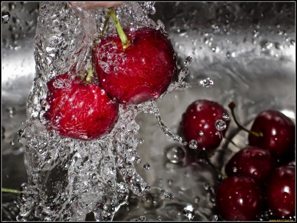 Черешня и лед