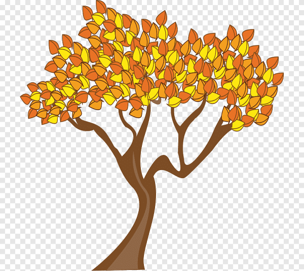 Осеннее дерево для детей