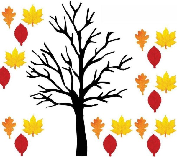 Дерево для аппликации без листьев