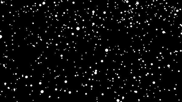 Снег на прозрачном фоне