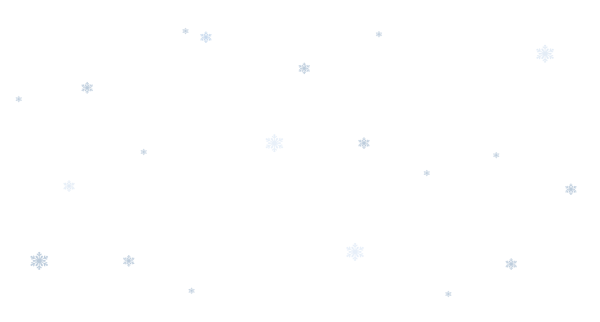 Снег без фона