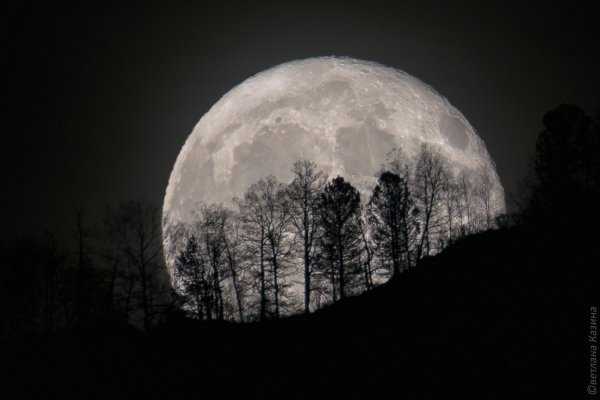 Суперлуния в 2022 году в России