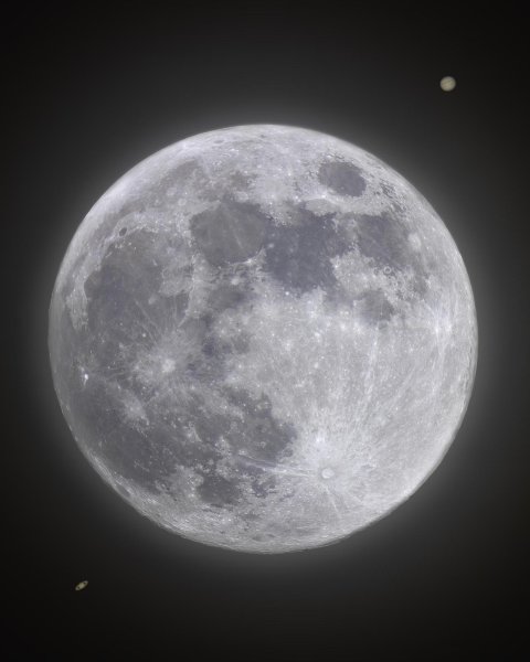 Земля Луна Юпитер