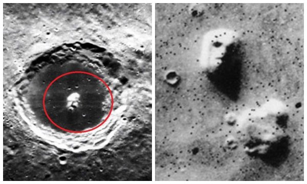 Луна с лицом человека