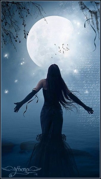 Ведьма под луной