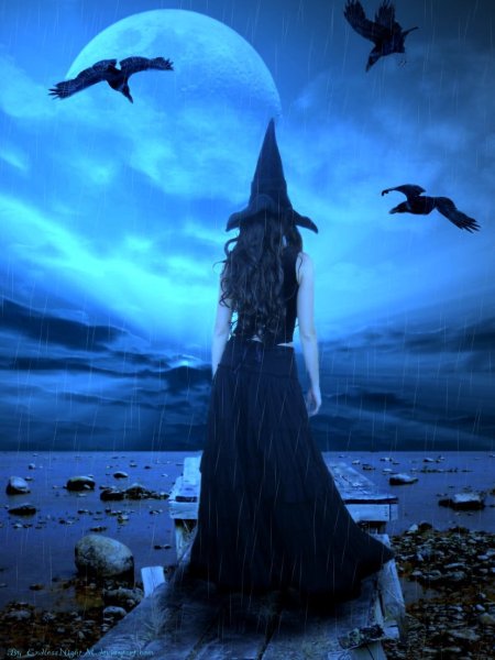 Ведьма и Луна