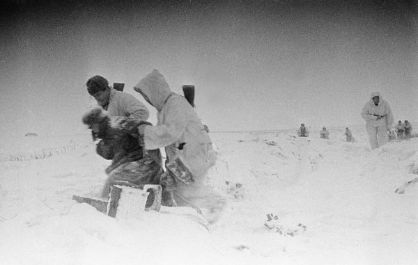 Разведчик зима ВОВ