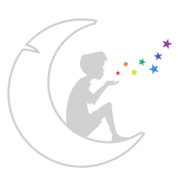 С месяцем мальчика