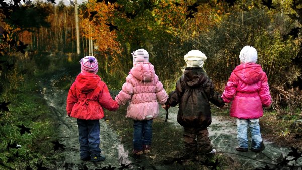 Одежда осенью