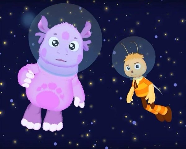 Лунтик и Луна мультфильм