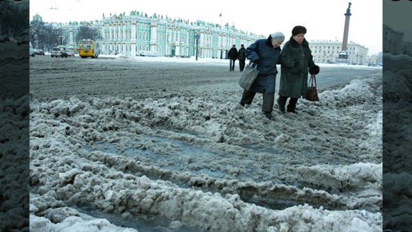 Санкт-Петербург слякоть