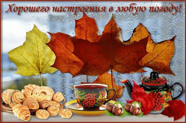 Отличного настроения в любую погоду