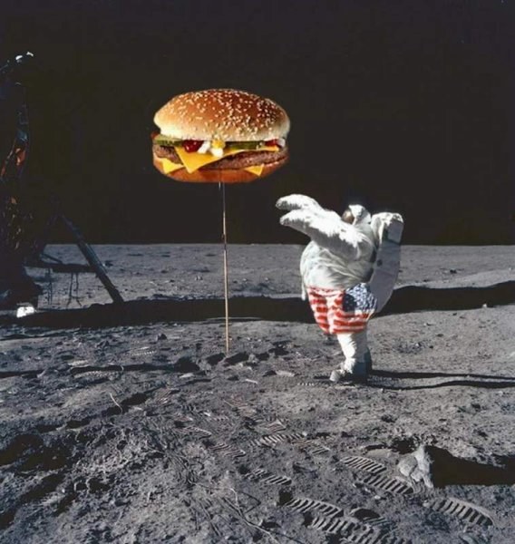 Шашлык на Луне