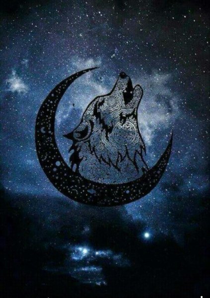 Волк и Луна
