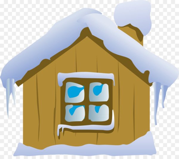 Зимний домик для детей