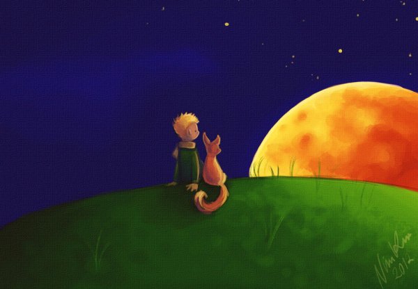 Маленький принц Экзюпери принц и Лис