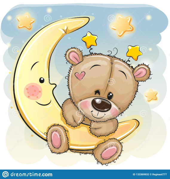 Медвежонок на месяце