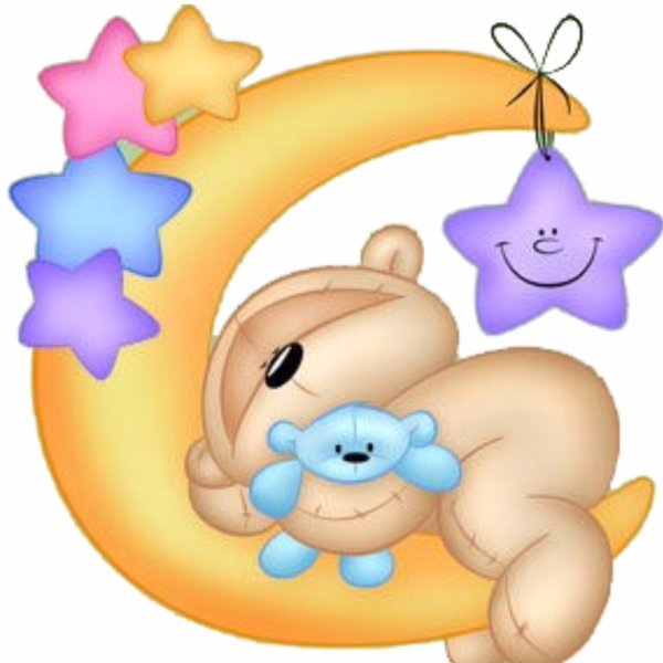 Спящий мишка на Луне