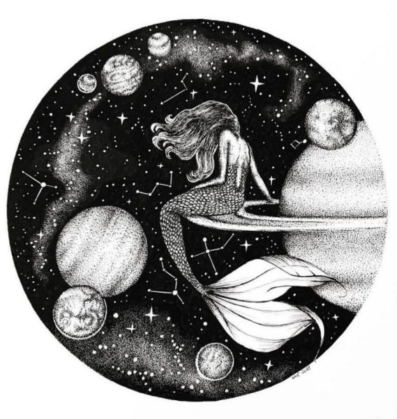 Луна иллюстрация