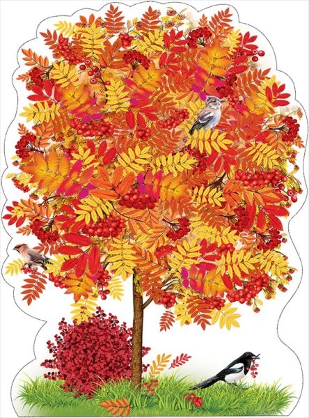 Осенние деревья для детей в детском саду