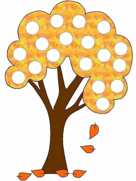 Аппликация дерево