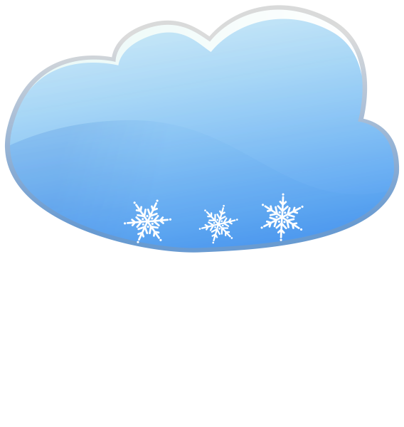 Тучка со снегом