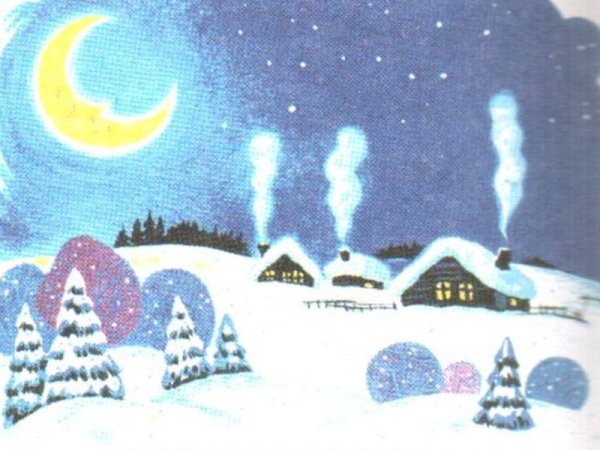 Иллюстрация к стихотворению зима