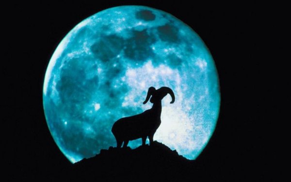 Луна в Овне