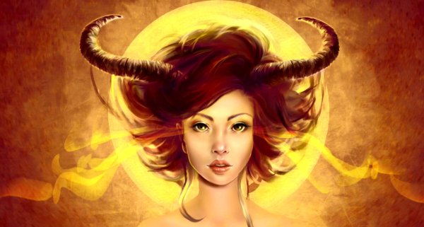 Девушка Овен