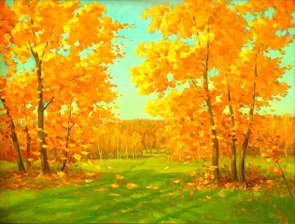 Пейзаж для дошкольников