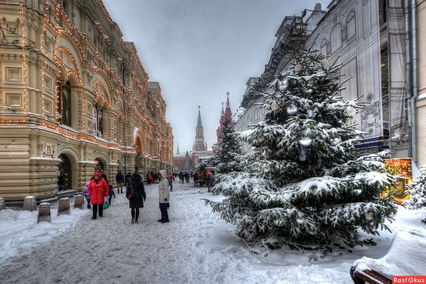 Зимняя Никольская улица