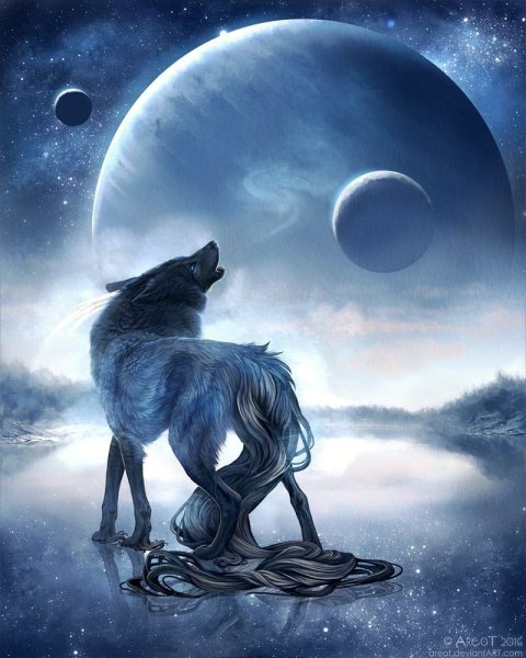 Мистические волки