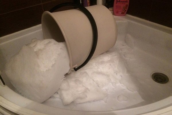 Топленый снег