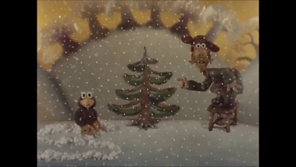 Падал прошлогодний снег елка