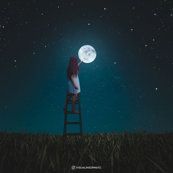 Тянется к Луне