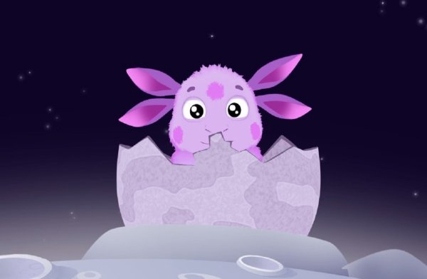 Лунтик в яйце