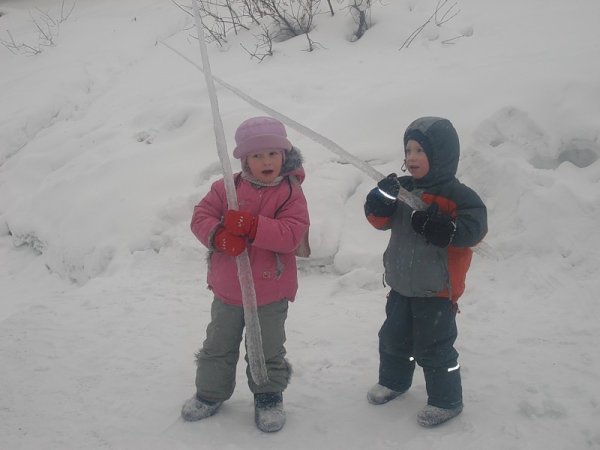 Сосульки для детей