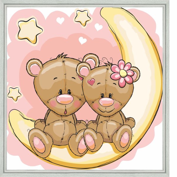 Мишка Тедди на Луне