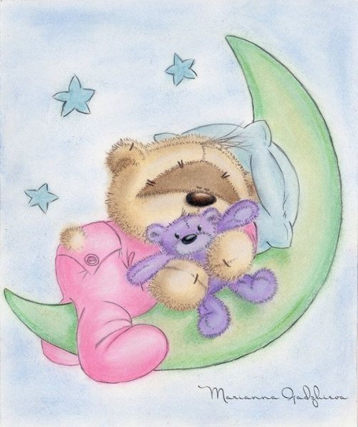 Сладких снов мишка