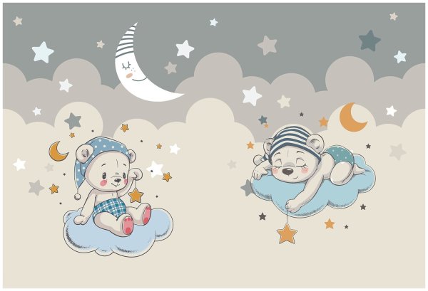 Медвежонок на облаке