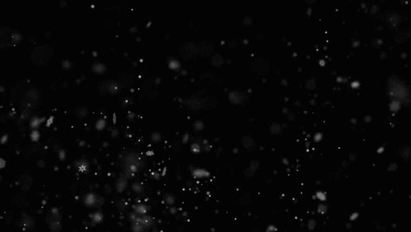 Футаж снегопад на прозрачном фоне