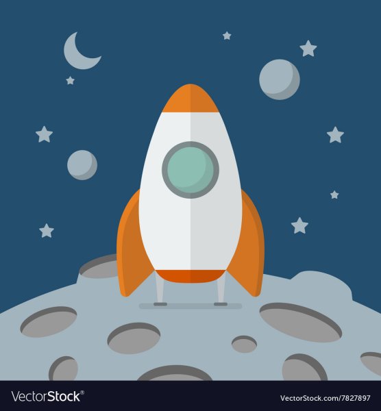 Ракета на Луне