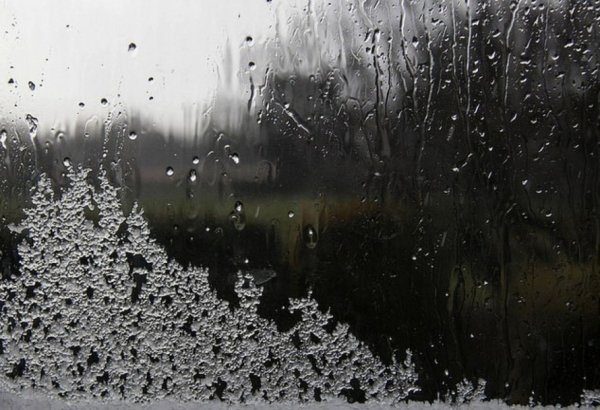 За окном снег и дождь