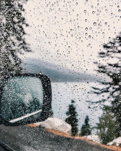 Вместо снега дождь