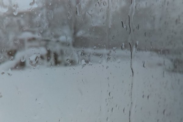 Слабый снег с дождем