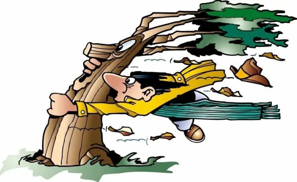 Ураган карикатура